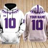 TCU Horned Frogs Custom Name and Number PT24440
