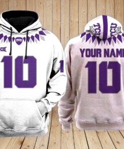 TCU Horned Frogs Custom Name and Number PT24440