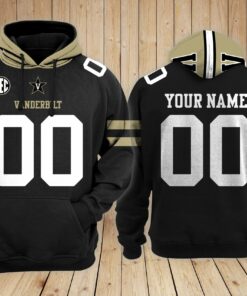 Vanderbilt Commodores Custom Name and Number PT24441