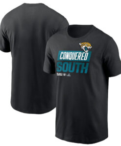 Jacksonville Jaguars Nike 2022 AFC South Division Champions Locker Room Trophy Collection T-Shirt - Black PT24065