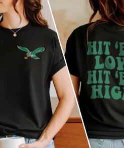 Hit 'Em Low Hit 'Em High Sweatshirt - Unisex - Road to Victory Sweatshirt - Philly Sweatshirt - Philadelphia Sweatshirt - Philly Shirt  PT34818