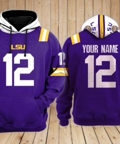 LSU Tigers football Hoodie PT19175