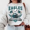Philadelphia Eagle SuperBowl T-Shirt  Sweatshirt, Eagles Champions Sweatshirt, Vintage Style Philadelphia Football Shirt, Eagles 2023 PT34819