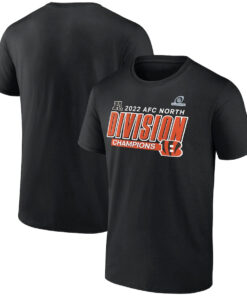 Cincinnati Bengals 2022 AFC North Division Champions T-Shirt PT24063