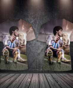 M10 D10S Argentina’s Football 3D Shirt PT22860