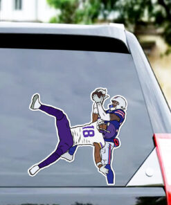 Justin Jefferson Catch Decal PT42586