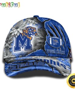 Personalized NCAA Memphis Tigers All Over Print Baseball Cap The Perfect Way To Rep Your Team PT48306