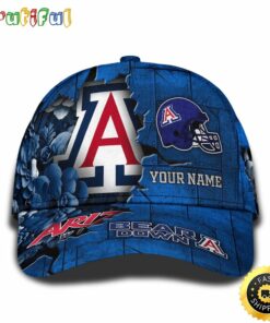 Personalized NCAA Arizona Wildcats All Over Print BaseBall Cap Show Your Pride PT48363