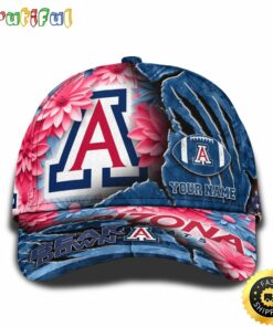 Personalized NCAA Arizona Wildcats All Over Print BaseBall Cap The Perfect Way To Rep Your Team PT48362