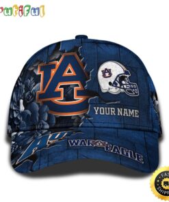 Personalized NCAA Auburn Tigers All Over Print BaseBall Cap Show Your Pride PT48357