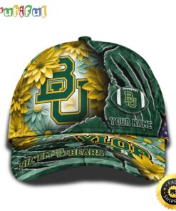Personalized NCAA Baylor Bears All Over Print BaseBall Cap The Perfect Way To Rep Your Team PT48354