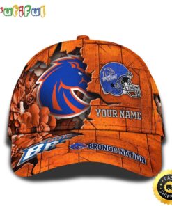 Personalized NCAA Boise State Broncos All Over Print BaseBall Cap Show Your Pride PT48353