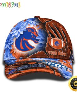 Personalized NCAA Boise State Broncos All Over Print BaseBall Cap The Perfect Way To Rep Your Team PT48352