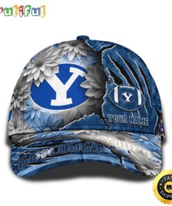 Personalized NCAA BYU Cougars All Over Print BaseBall Cap The Perfect Way To Rep Your Team PT48348