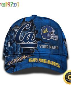 Personalized NCAA California Golden Bears All Over Print BaseBall Cap Show Your Pride PT48347