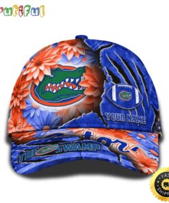 Personalized NCAA Florida Gators All Over Print BaseBall Cap The Perfect Way To Rep Your Team PT48334