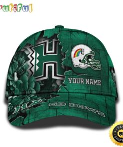 Personalized NCAA Hawaii Rainbow Warriors All Over Print BaseBall Cap Show Your Pride PT48327
