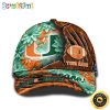 Personalized NCAA Miami Hurricanes All Over Print Baseball Cap The Perfect Way To Rep Your Team PT48304