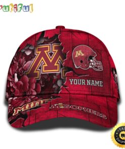 Personalized NCAA Minnesota Golden Gophers All Over Print Baseball Cap Show Your Pride PT48299