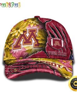 Personalized NCAA Minnesota Golden Gophers All Over Print Baseball Cap The Perfect Way To Rep Your Team PT48298