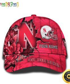Personalized NCAA Nebraska Cornhuskers All Over Print Baseball Cap Show Your Pride PT48289