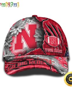 Personalized NCAA Nebraska Cornhuskers All Over Print Baseball Cap The Perfect Way To Rep Your Team PT48288