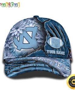 Personalized NCAA North Carolina Tar Heels All Over Print Baseball Cap The Perfect Way To Rep Your Team PT48286