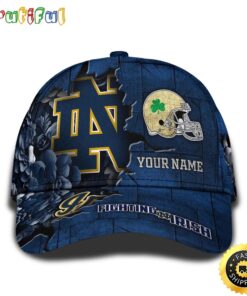 Personalized NCAA Notre Dame Fighting Irish All Over Print Baseball Cap Show Your Pride PT48283