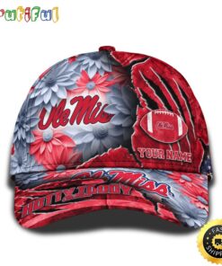 Personalized NCAA Ole Miss Rebels All Over Print Baseball Cap The Perfect Way To Rep Your Team PT48274