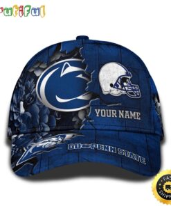 Personalized NCAA Penn State Nittany Lions All Over Print Baseball Cap Show Your Pride PT48269