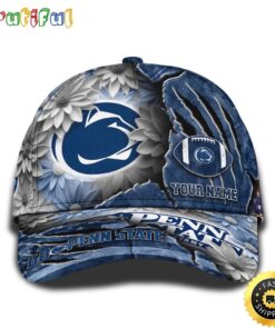 Personalized NCAA Penn State Nittany Lions All Over Print Baseball Cap The Perfect Way To Rep Your Team PT48268
