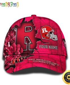Personalized NCAA Rutgers Scarlet Knights All Over Print Baseball Cap Show Your Pride PT48263