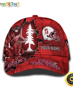 Personalized NCAA Stanford Cardinal All Over Print Baseball Cap Show Your Pride PT48257