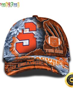 Personalized NCAA Syracuse Orange All Over Print Baseball Cap The Perfect Way To Rep Your Team PT48254