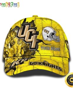 Personalized NCAA UCF Knights All Over Print Baseball Cap Show Your Pride PT48243