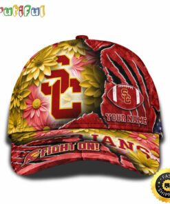Personalized NCAA USC Trojans All Over Print Baseball Cap The Perfect Way To Rep Your Team PT48238