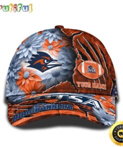 Personalized NCAA UTSA Roadrunners All Over Print Baseball Cap The Perfect Way To Rep Your Team PT48232