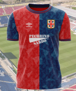 Cagliari Calcio 1992-93 Retro Shirt PT51209